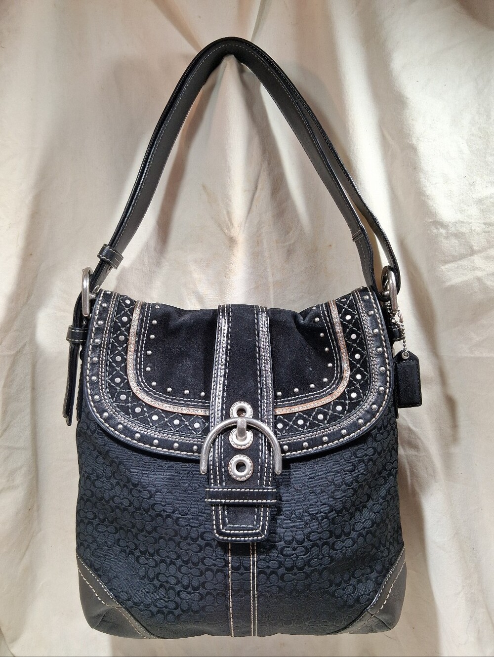 Coach Signature Y2k Era Soho Shoulder Bag